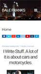 Mobile Screenshot of dalefranks.com